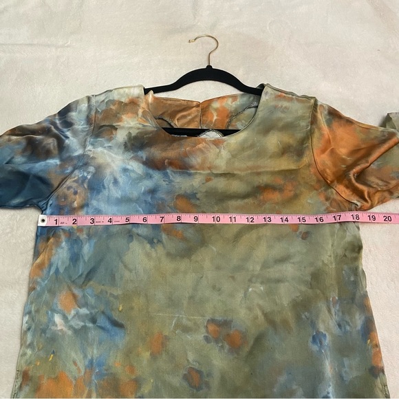 New! Riverside tool and dye sway maxi top tie dye silk nwot 3458 - Picture 7 of 9